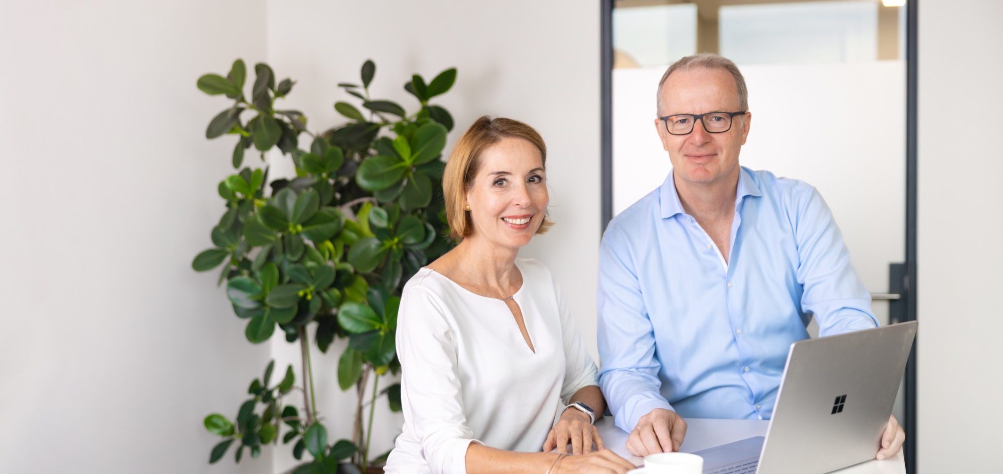 Mediator Dietrich und Gracia-Regina Blumenröhr